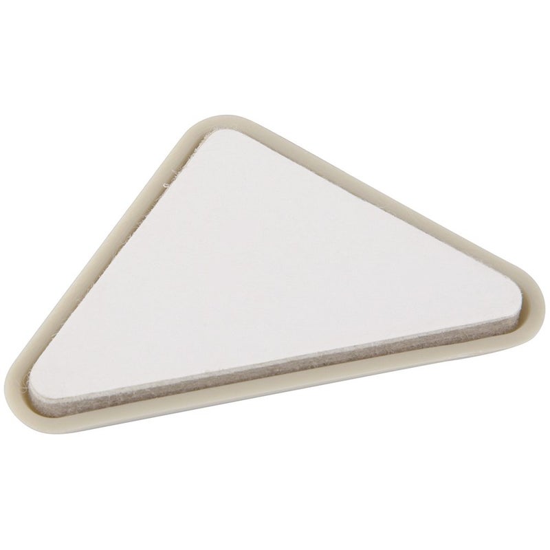SUPER SLIDERS SuperSliders Self-Stick Furniture Sliders for Carpeted Surfaces (4 piece) - 2"" Tan - Triangle SuperSliders - Image 2